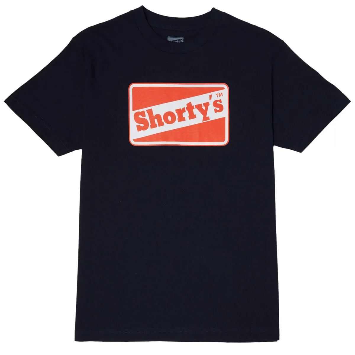 Shorty's OG logo T-Shirt - Navy Activities Wool Garments