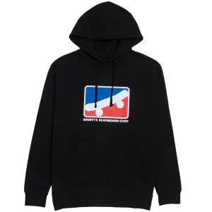 Shorty's Skate Icon Hoodie - Black Baseball Cards Supplements