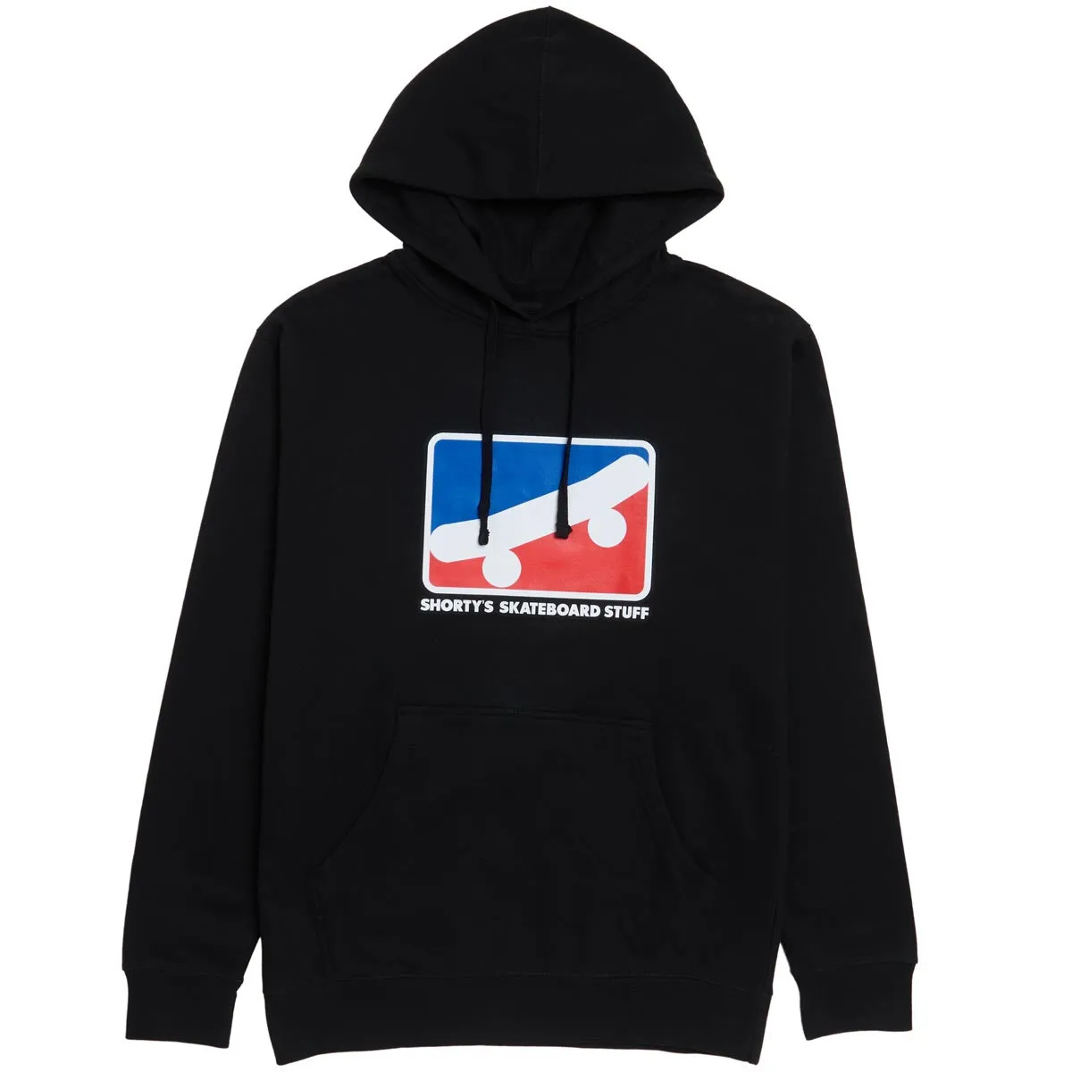 Shorty's Skate Icon Hoodie - Black Baseball Cards Supplements