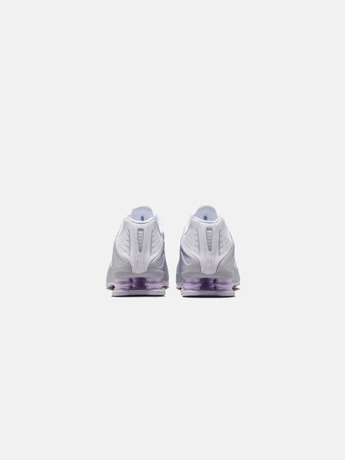 Shox R4 "White/Metallic Platinum" Urban Walk Step Glide