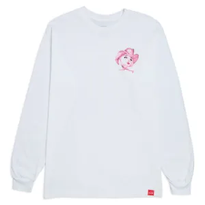 Size Chart Chocolate Dream Rodeo Long Sleeve T-Shirt - White Free Shipping