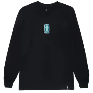 Size Chart Girl 93 Til Lovers OG Long Sleeve T-Shirt - Black Men's Grooming