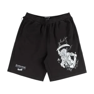 Size-Inclusive Welcome x Elden Ring Radahn Shorts - Black Soap