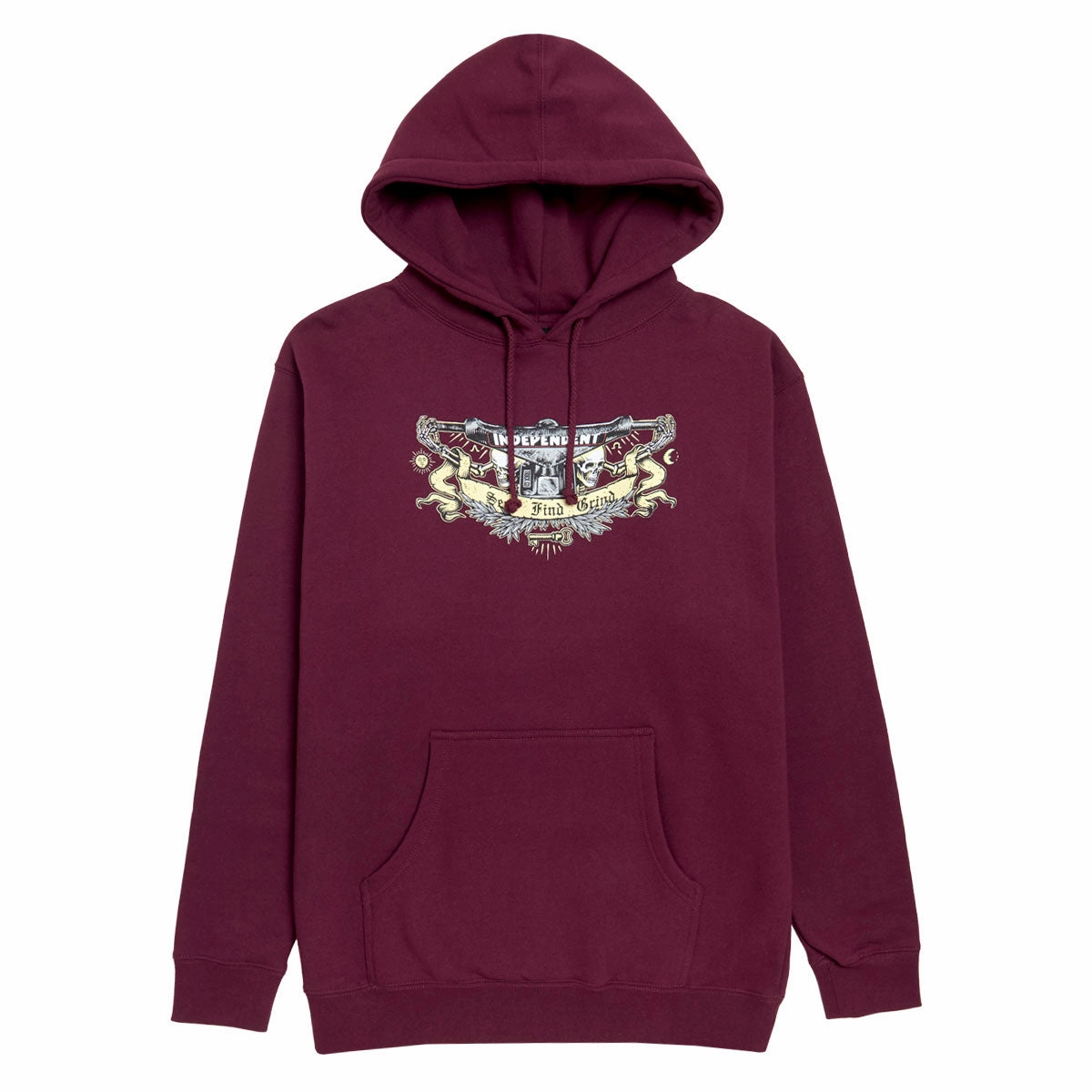 Size Chart Independent SFG Society Hoodie - Maroon Health Foods