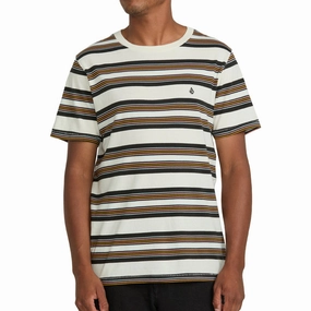 Skin Care Volcom Parotic Crew Shirt - Off White Flights