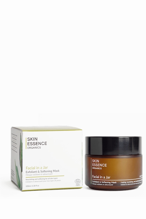 Skin Essence Facial in a Jar Exfoliant & Softening Mask 100ml