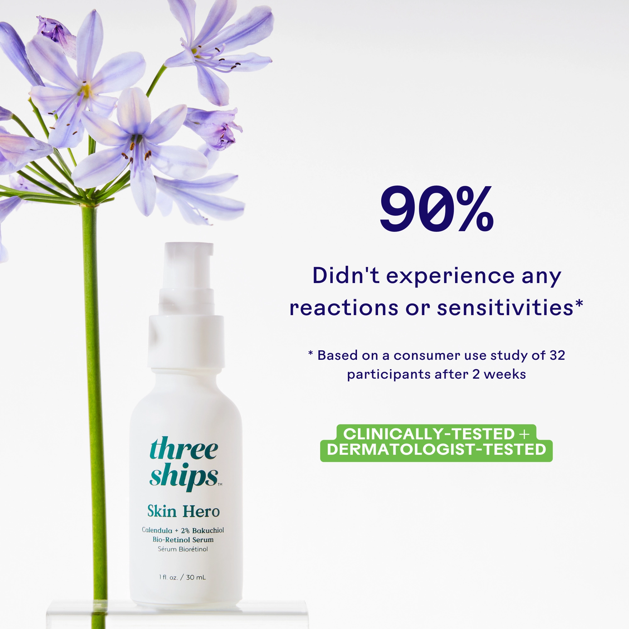 SkinHero? Calendula   2% Bakuchiol Bio-Retinol Serum