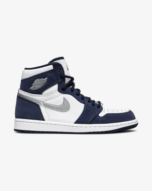 NIKE AIR JORDAN1 HIGH CO.JP JAPAN MIDNIGHT NAVY 2020 Comfort Slip Timeless Performance