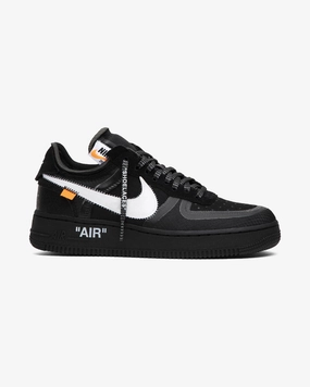 NIKE X OFFWHITE AIR FORCE ONE 2.0 BLACK LOW US9.5M / US11W / EU43 Street Grip