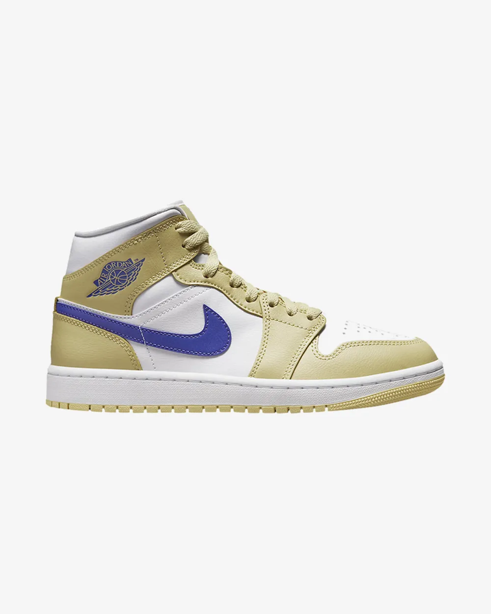 Comfy Step Casual Ease NIKE AIR JORDAN1 MID LEMON WASH LAPIS