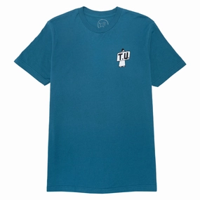 Smartphones Transportation Unit Keiji T-Shirt - Blue Coins