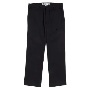 Smartwatches Poets Byrne Relaxed Fit Cotton Pants - Black Packaging Materials