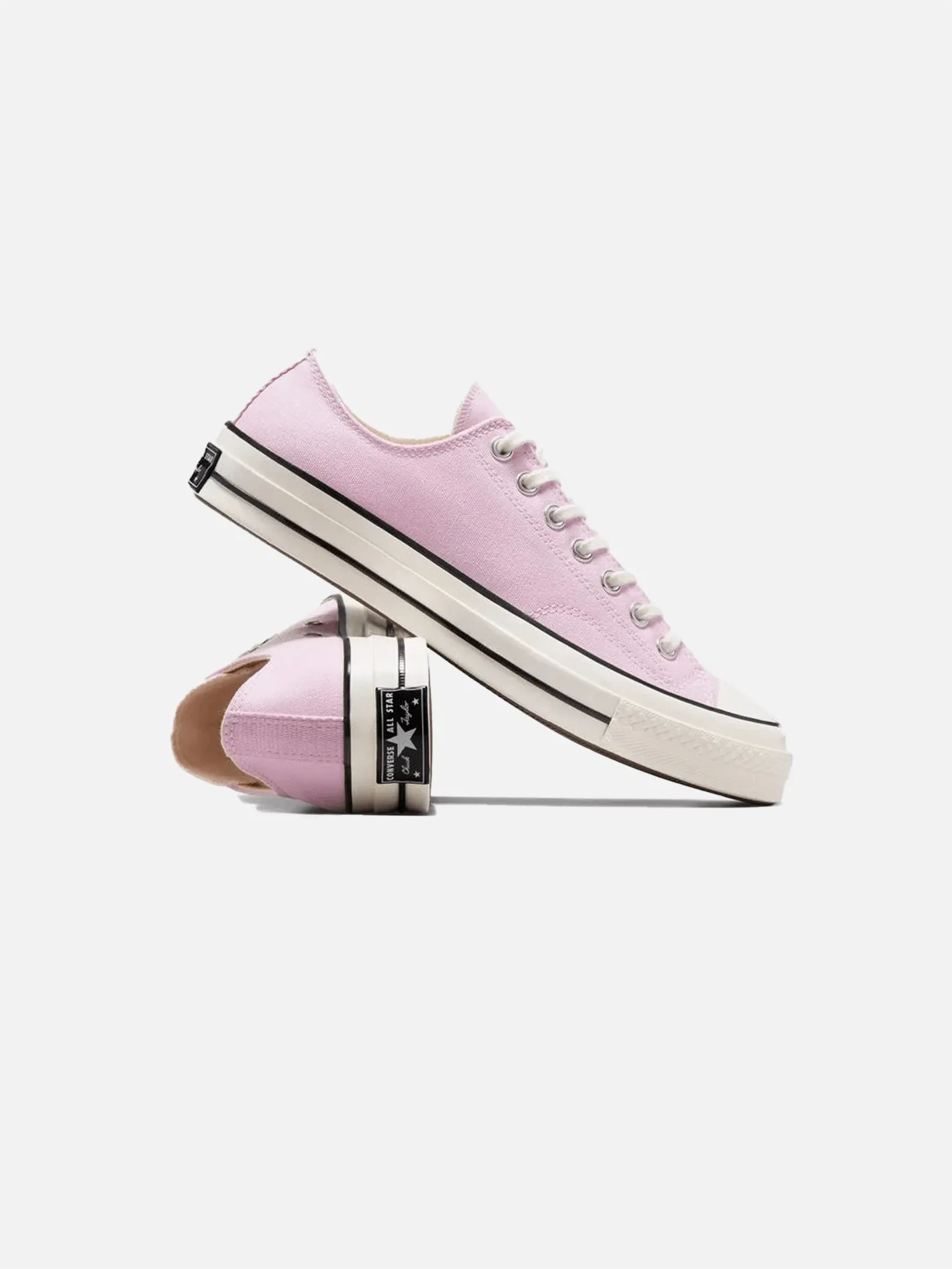 Smooth silhouette Chuck 70 Low - Pink