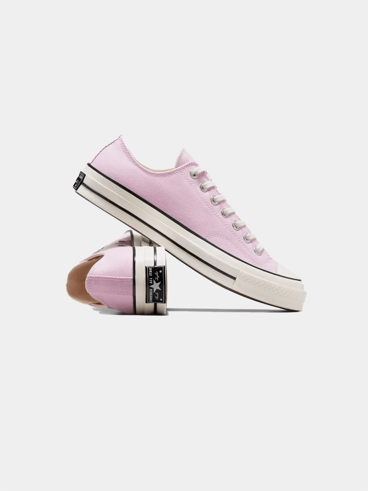 Smooth silhouette Chuck 70 Low - Pink