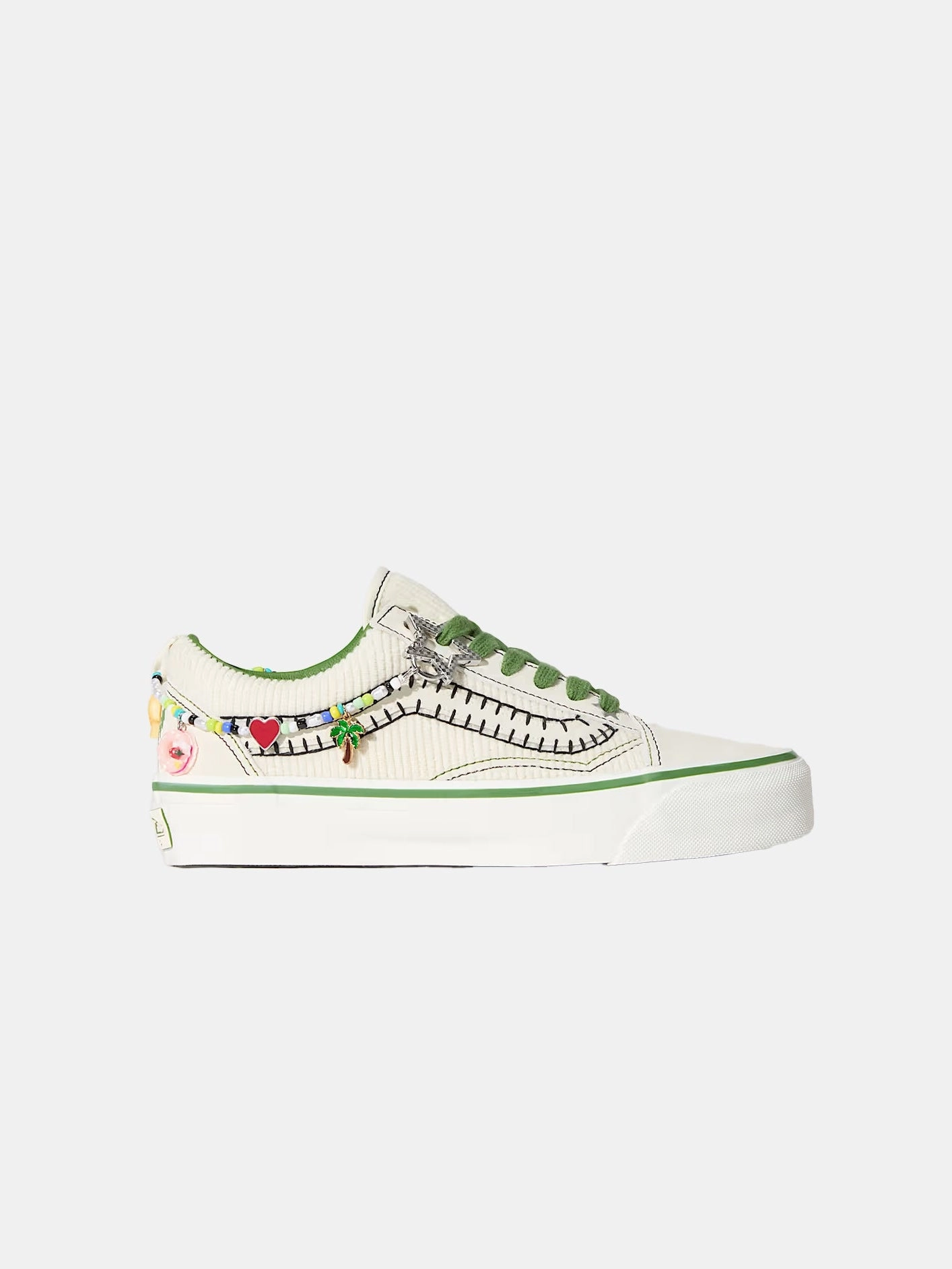 LX Old Skool Charms "Cream" Win Step Versatile Look