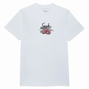 Snack Raspberry T-Shirt - White Oil Stylish Footwear