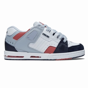 Snacks Globe Sabre Shoes - Navy/Red Stylish Footwear