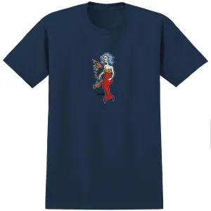 Soap Krooked Mermaid T-Shirt - True Navy Pet Clothes