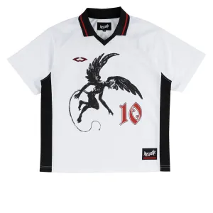 Soap Welcome Angel Soccer Jersey - White Protein Powder