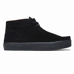 Socks Last Resort AB VM006 Moc Hi Shoes - Black/Black Wholesale