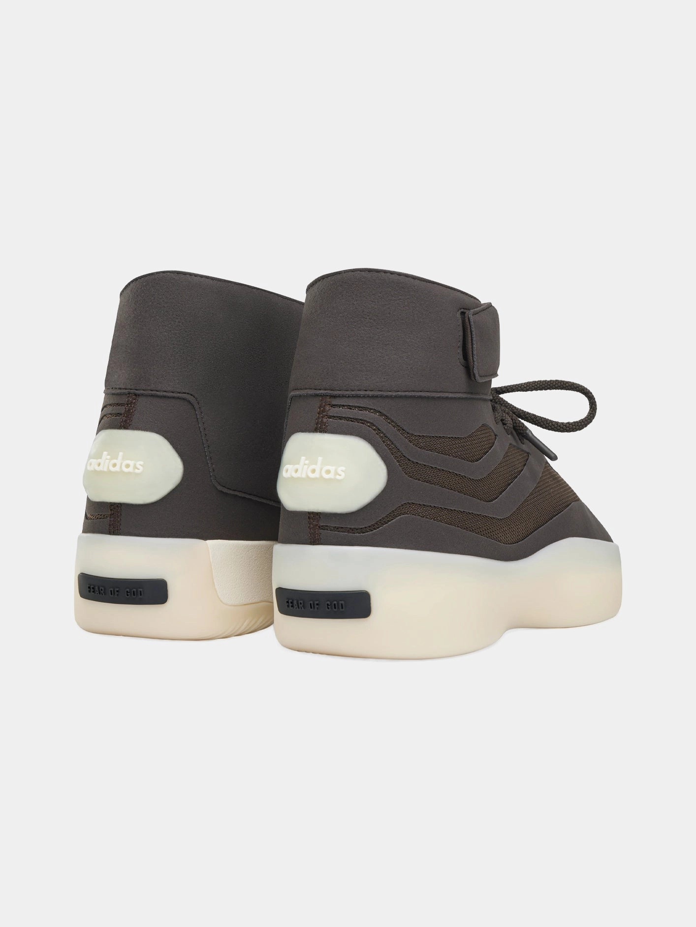 Soft Comfort Fear of God Athletics x adidas II High Basketball "Night Brown"