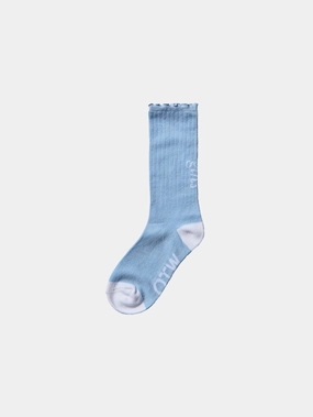 Errand Mode OTW Homme Girls Two Tone Sock "Azurine"