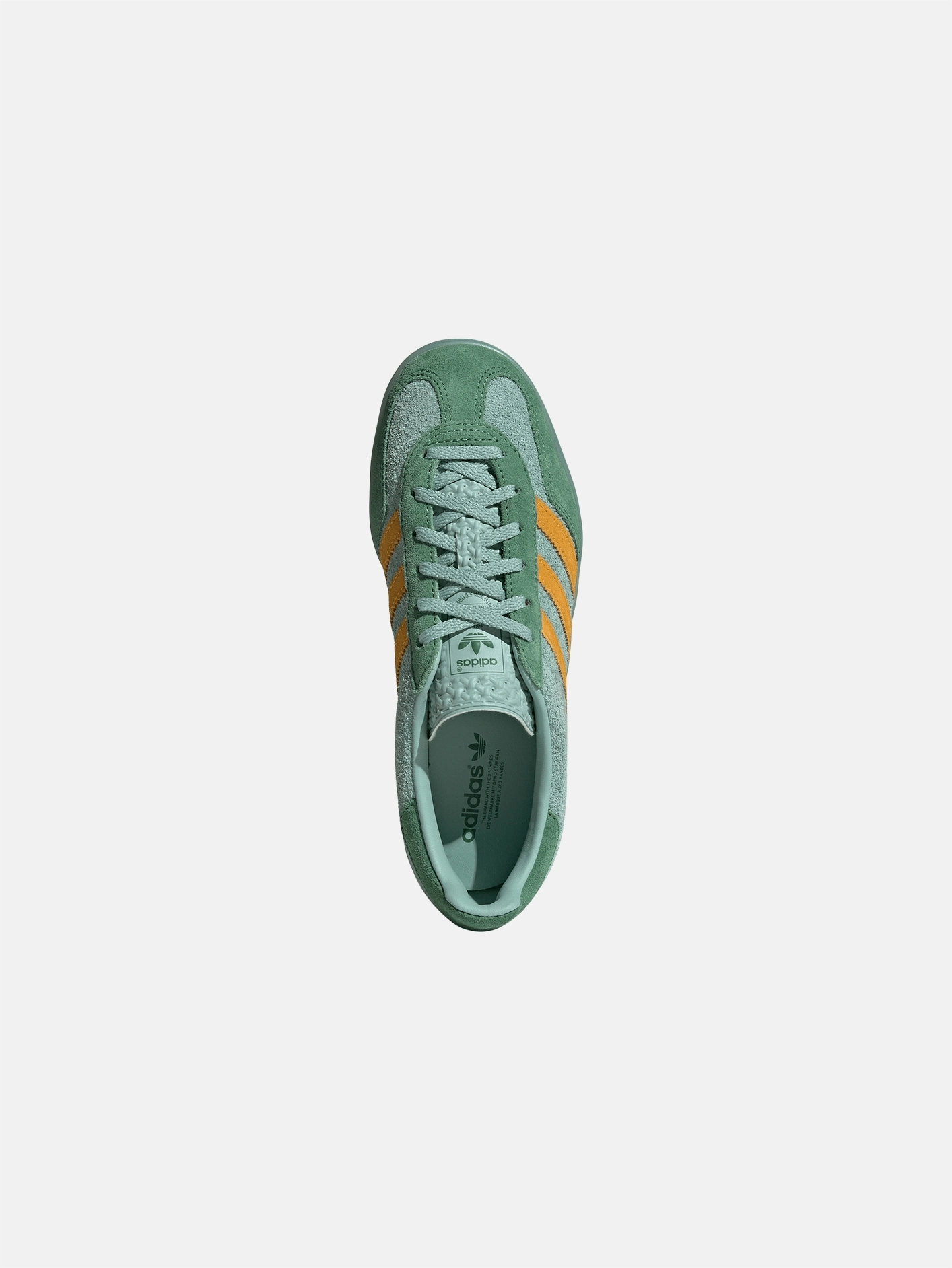 Soft Step-In Gazelle Indoor "Hazy Green Yellow"