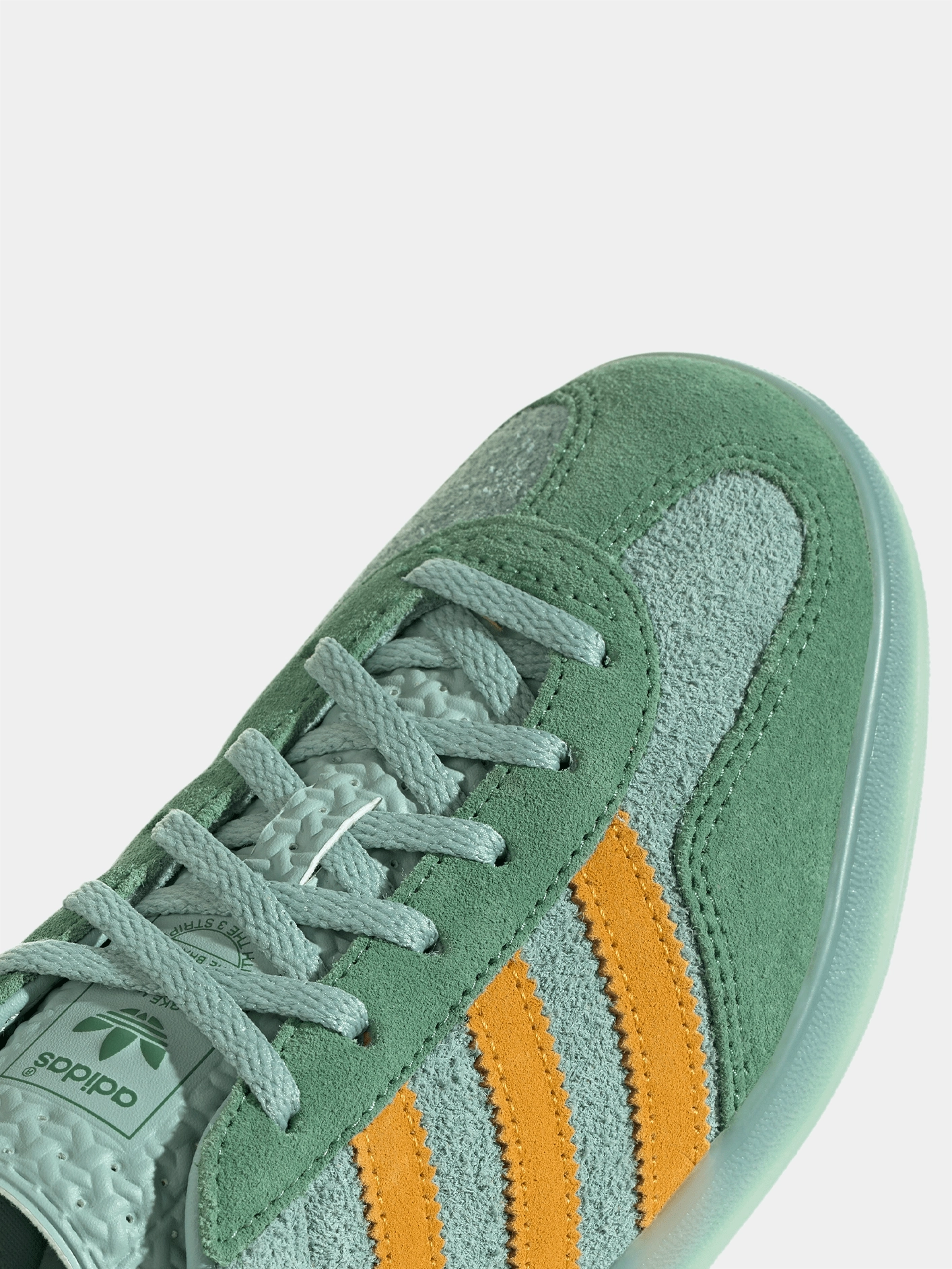 Soft Step-In Gazelle Indoor "Hazy Green Yellow"
