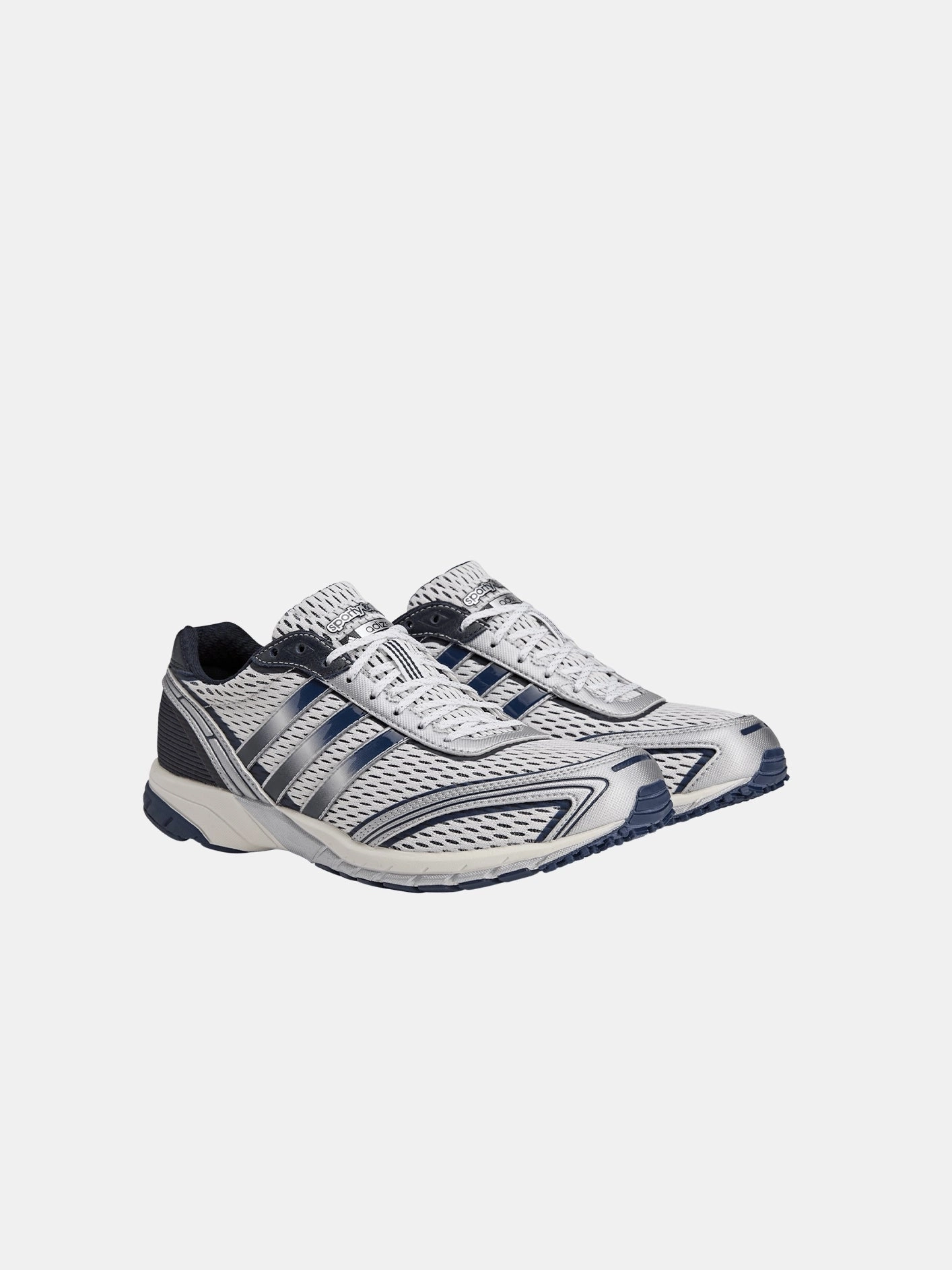 Soft Walk Glide Sporty & Rich x adidas Adizero Adios 1 "White Navy