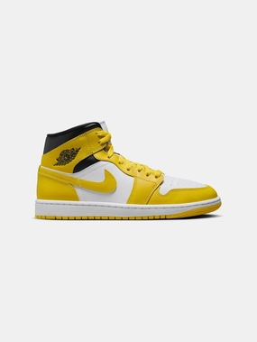Stair Step Spin Step Air Jordan 1 Mid "Vivid Sulfur"