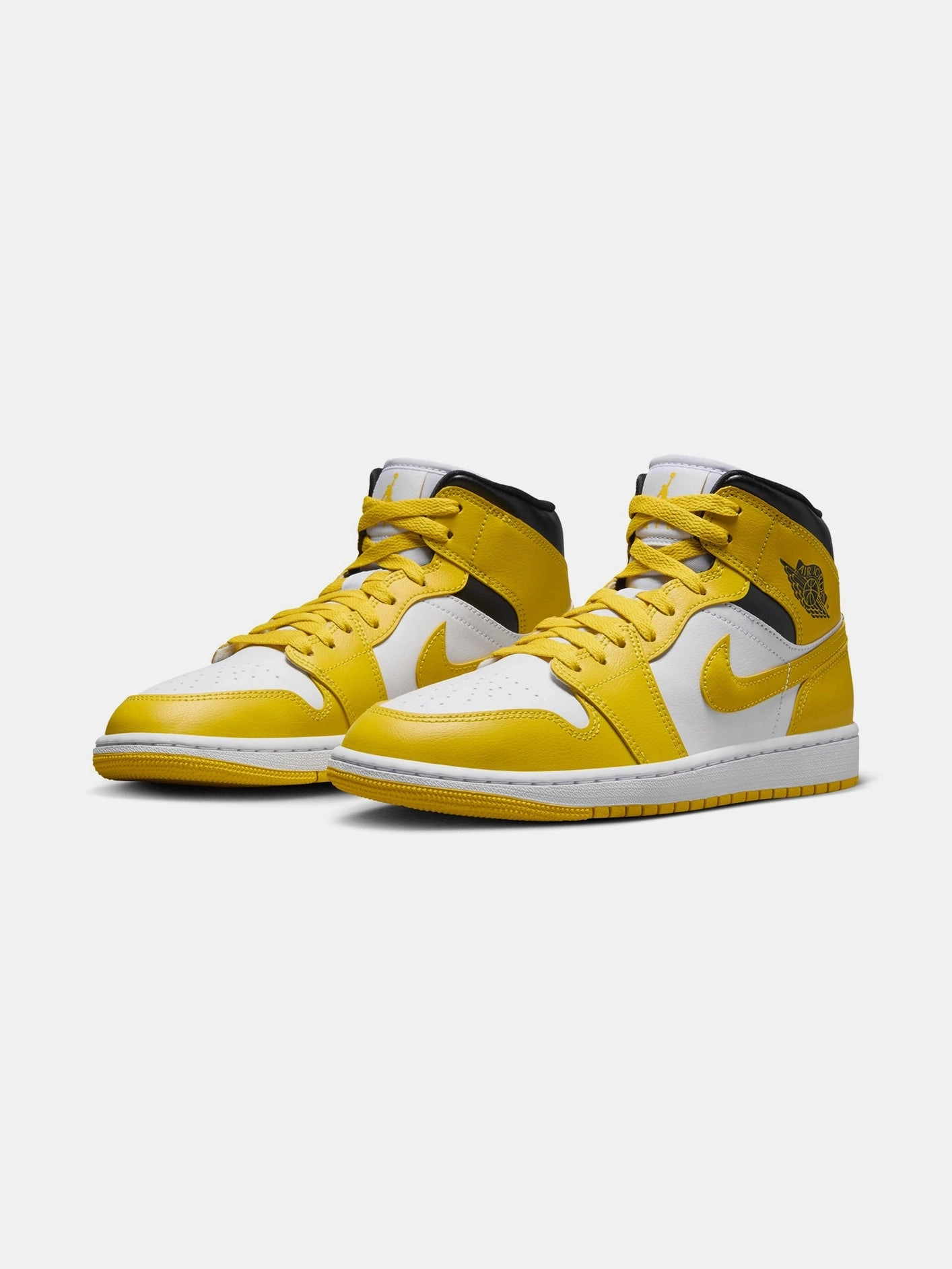 Soft Walk Move Air Jordan 1 Mid "Vivid Sulfur"