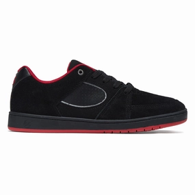 Soil eS Accel Slim Shoes - Black/Black/Silver Fashion Accessories