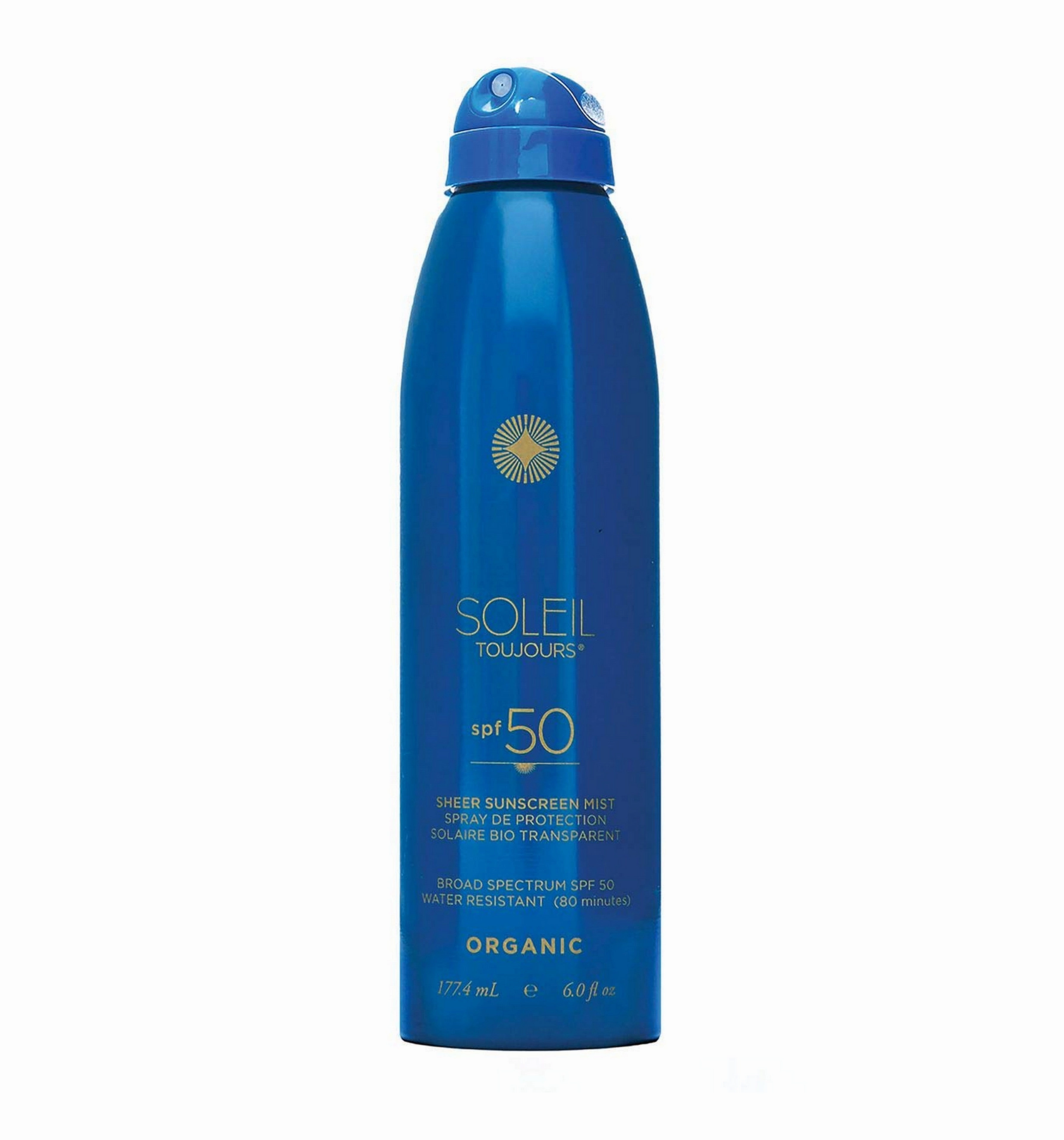 Soleil Toujours Organic Sheer Sunscreen Mist SPF 50