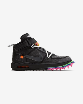 Stylish Support Flexible Arch NIKE X OFF WHITE AIR FORCE 1 MID BLACK