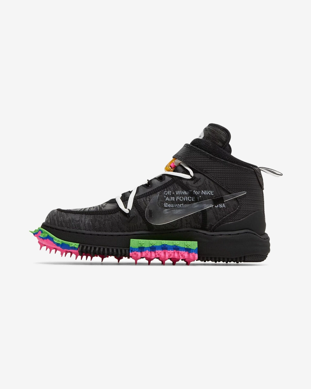 Sophisticated Look NIKE X OFF WHITE AIR FORCE 1 MID BLACK