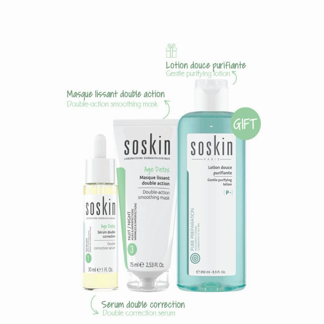 Soskin Age Detox   Lotion Gift Set