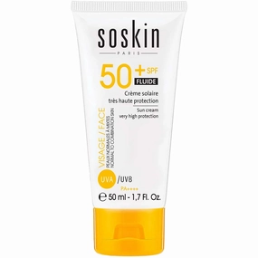 Soskin Spf50  Sun Cream Fluid 50ML