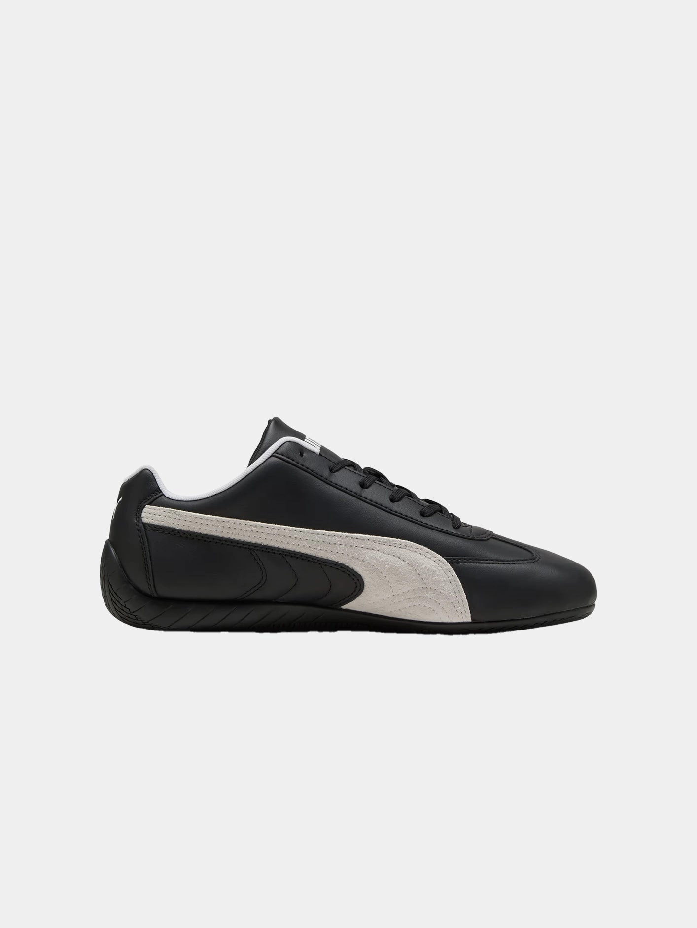 Speedcat Leather "Black/White" Urban Step-On Move