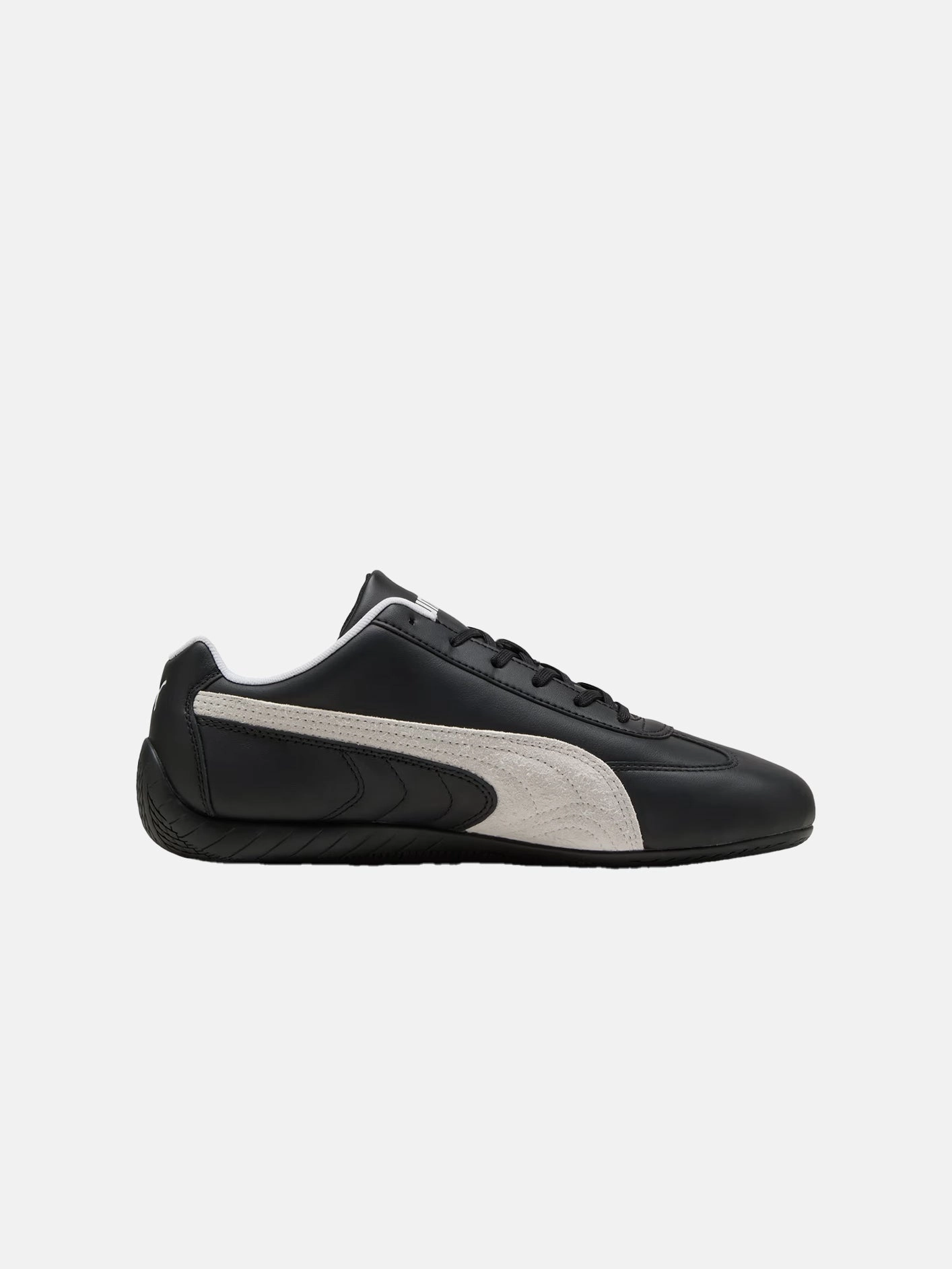 Speedcat Leather "Black/White" Urban Step-On Move