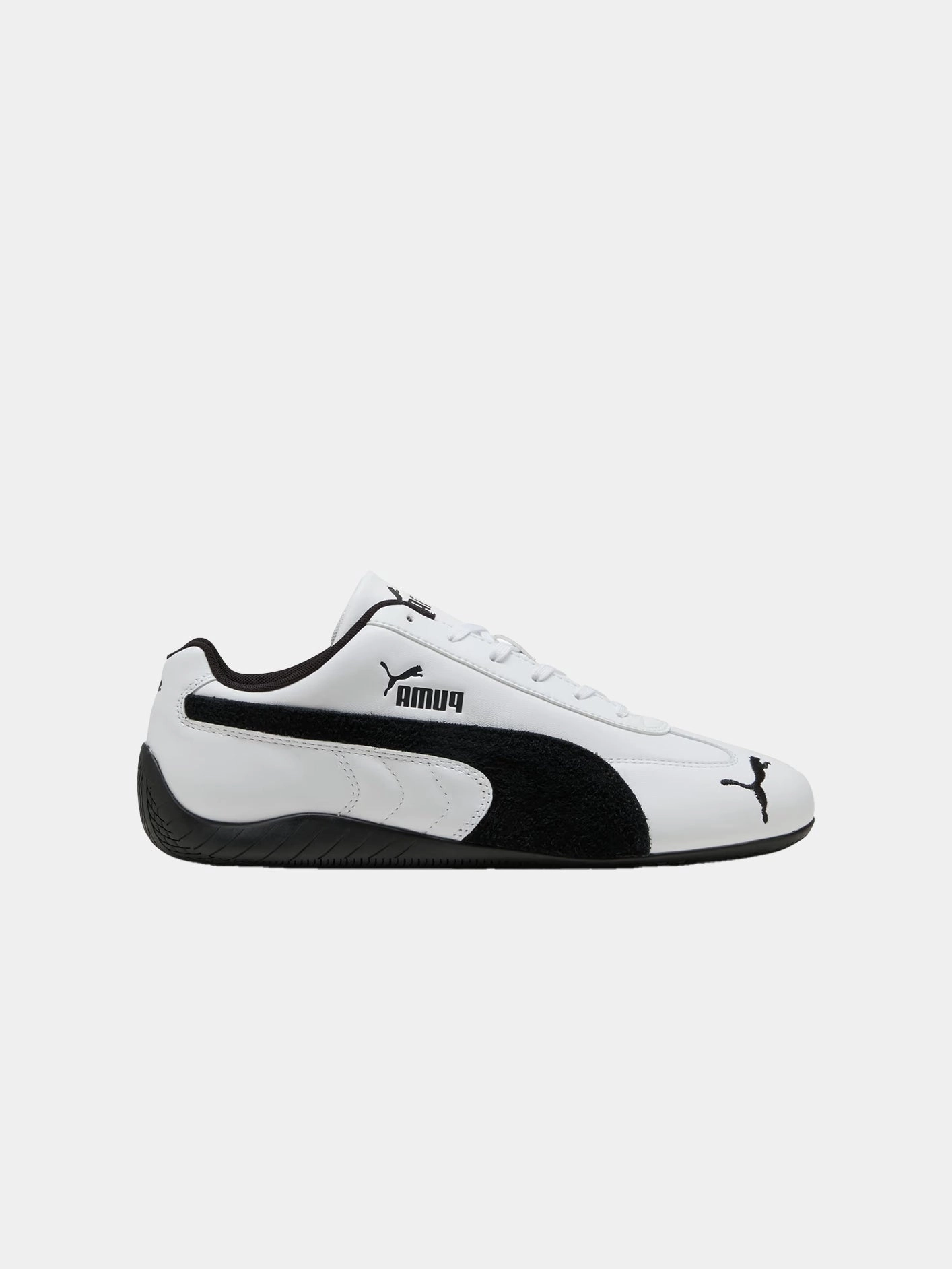 Plain Hike Shine Hike Speedcat Leather "White/Black"