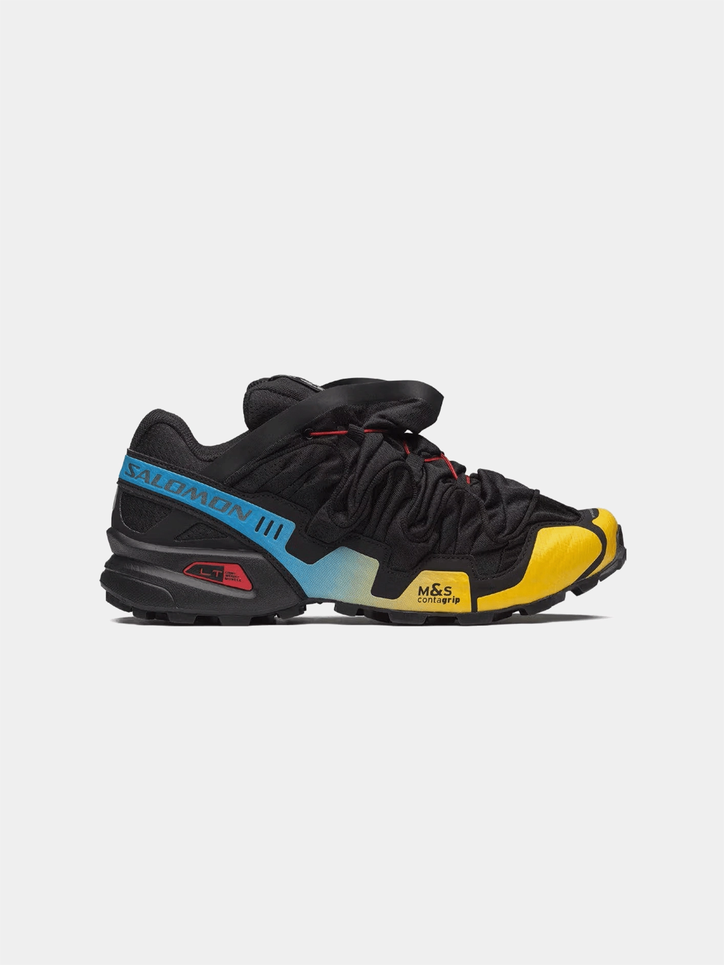Office Casual Follow Step Speedcross 3 Y Project "Black/Lemon/Transcend Blue"