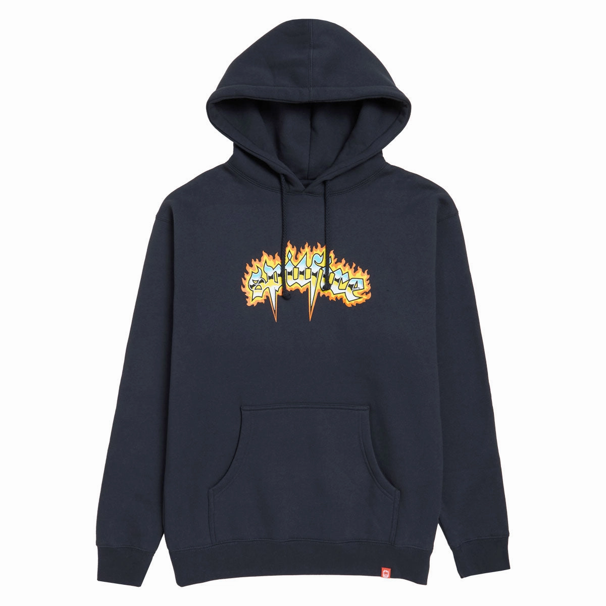 Spitfire Chrome Venom Hoodie - Navy/Multi Color Print Vitamins Gift Wrapping