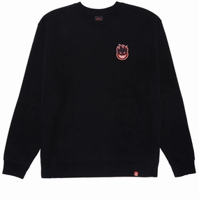 Spitfire Lil Bighead Fill Sweatshirt - Black/Black/Red/White Comics Dish Soap