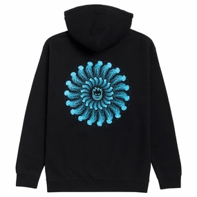 Spitfire x Atlantic Drift Jelly Classic Hoodie - Black Trading Cards Customizable