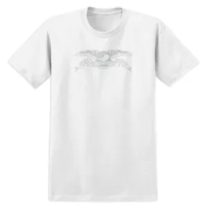 Sports Apparel Anti-Hero Basic Eagle T-Shirt - White/Grey Trash Bags