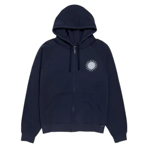 Sports Apparel Quasi Sunn Full Zip Hoodie - Navy Tours