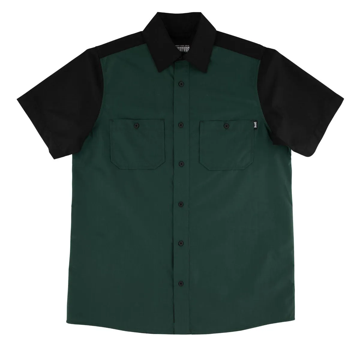 Sports Teams Creature Strikefast Mechanic Top Shirt - Black/Dark Green Action Figures