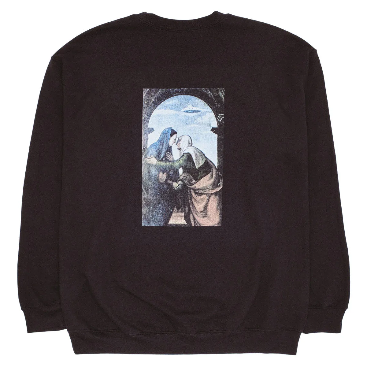 Sports Teams Fucking Awesome Believe Crewneck Sweatshirt - Black Web Development