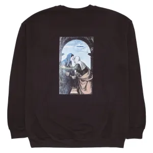 Sports Teams Fucking Awesome Believe Crewneck Sweatshirt - Black Web Development