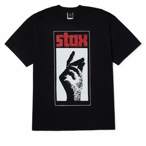 Sports Apparel HUF Stax Snap T-Shirt - Black Women's Grooming